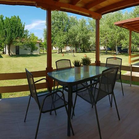 Camping Linaraki Apartments & Bungalows Сикия Экстерьер фото